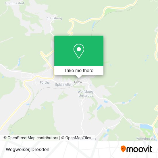 Карта Wegweiser