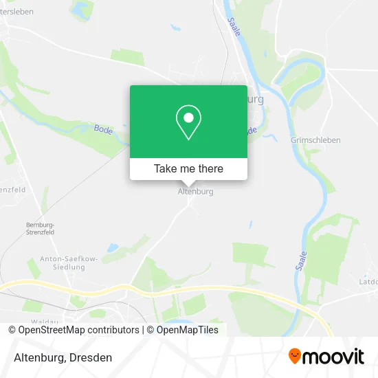 Altenburg map