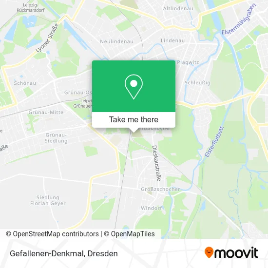 Карта Gefallenen-Denkmal