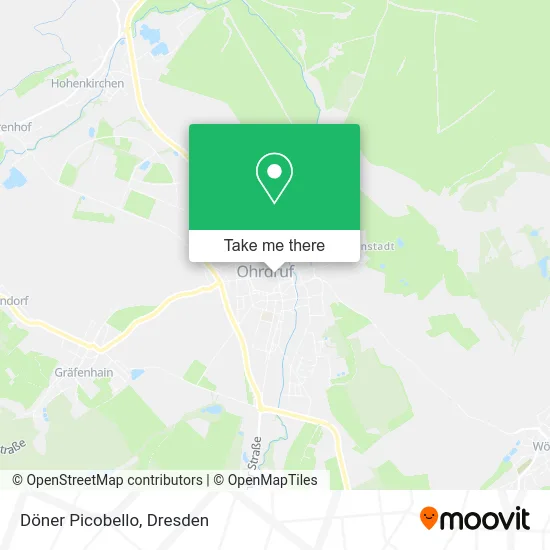 Карта Döner Picobello