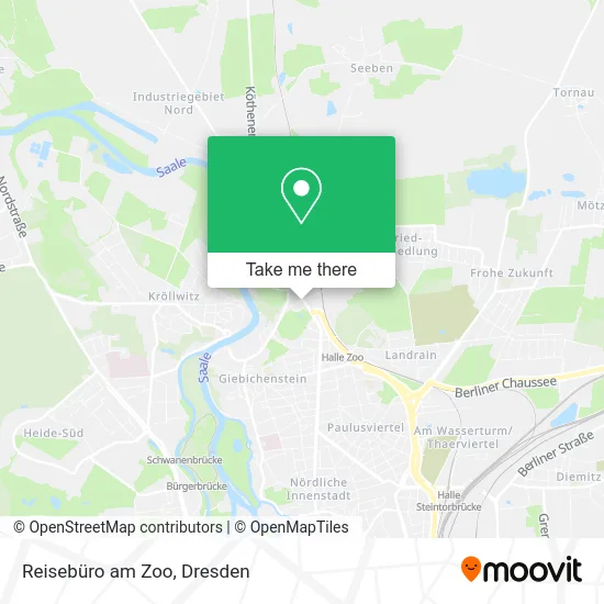 Карта Reisebüro am Zoo