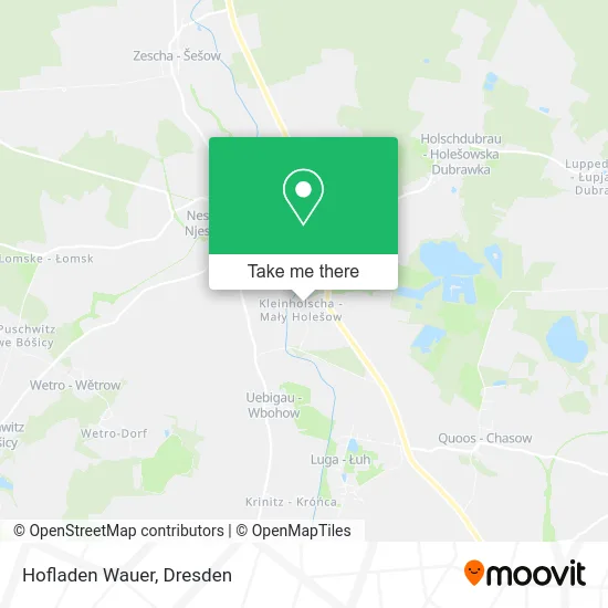 Карта Hofladen Wauer