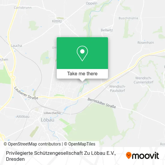Карта Privilegierte Schützengesellschaft Zu Löbau E.V.