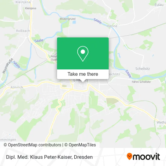 Карта Dipl. Med. Klaus Peter-Kaiser