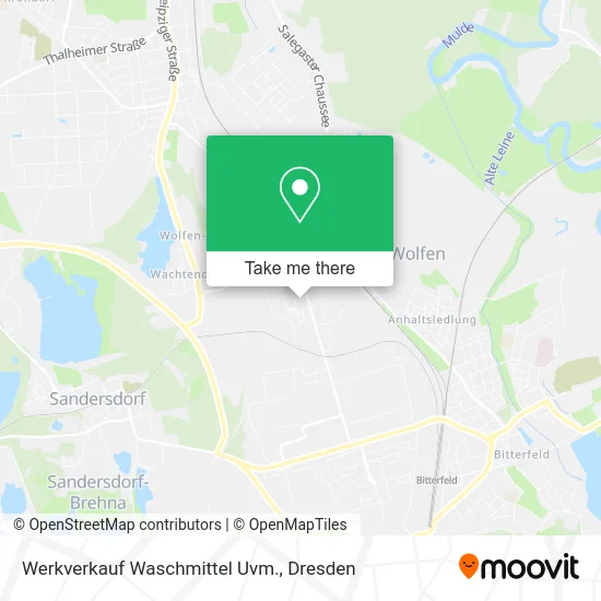 Карта Werkverkauf Waschmittel Uvm.