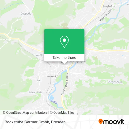 Карта Backstube Germar Gmbh