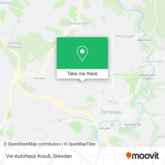 Карта Vw-Autohaus Krauß