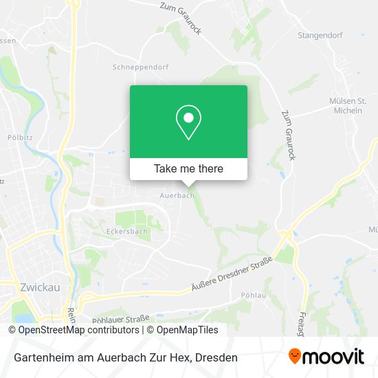 Карта Gartenheim am Auerbach Zur Hex