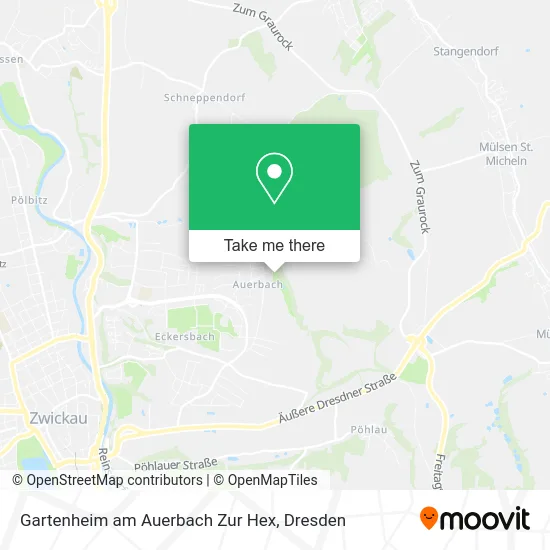 Карта Gartenheim am Auerbach Zur Hex