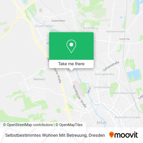 Карта Selbstbestimmtes Wohnen Mit Betreuung