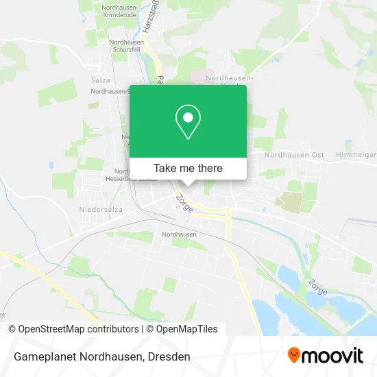 Gameplanet Nordhausen map