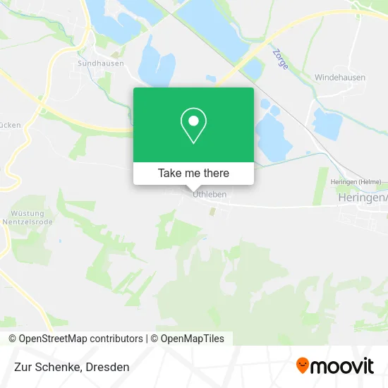 Карта Zur Schenke