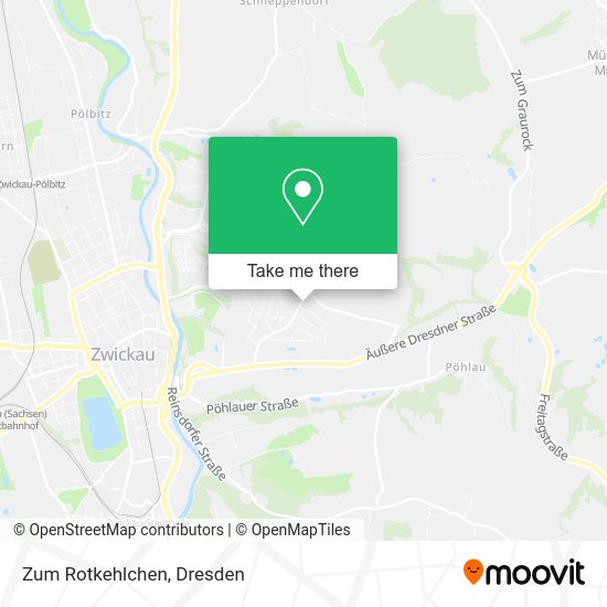 Карта Zum Rotkehlchen
