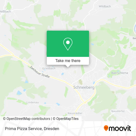 Карта Prima Pizza Service