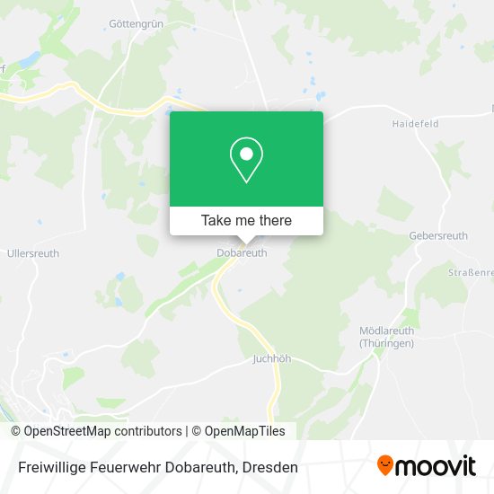 Карта Freiwillige Feuerwehr Dobareuth
