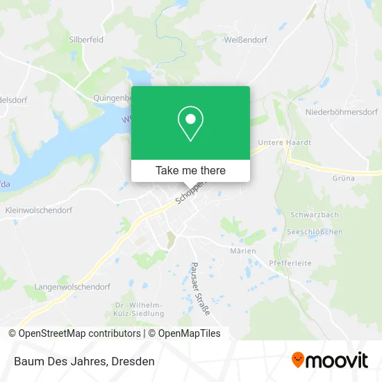 Карта Baum Des Jahres