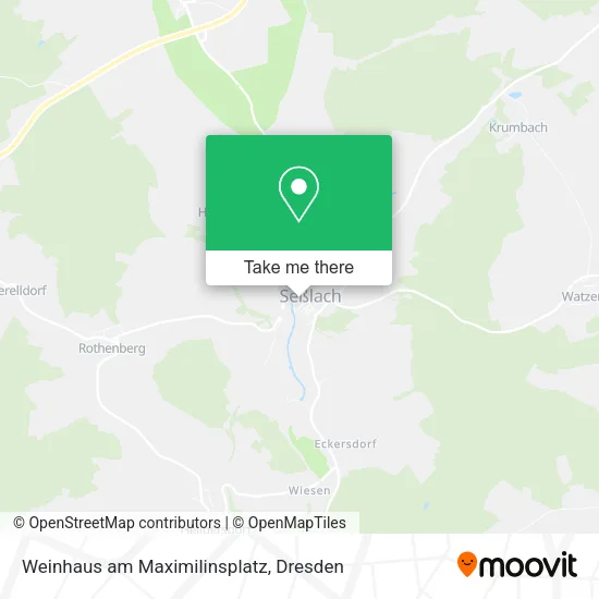 Карта Weinhaus am Maximilinsplatz