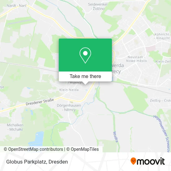 Карта Globus Parkplatz