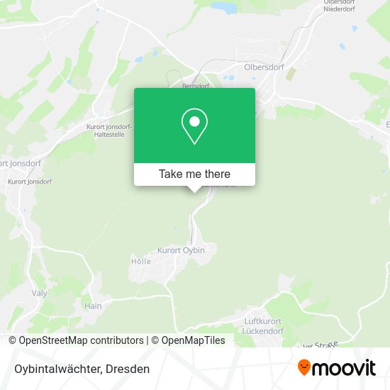 Карта Oybintalwächter