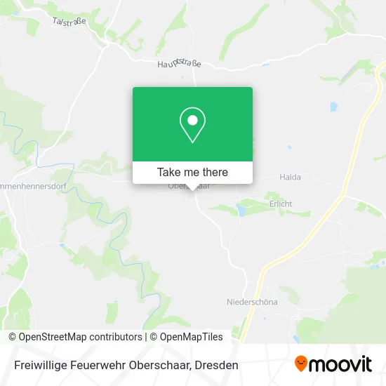 Карта Freiwillige Feuerwehr Oberschaar