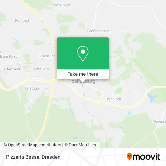 Карта Pizzeria Basse