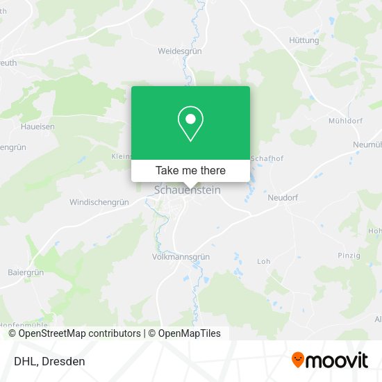 Карта DHL