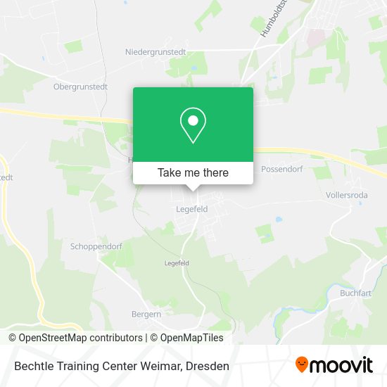 Карта Bechtle Training Center Weimar