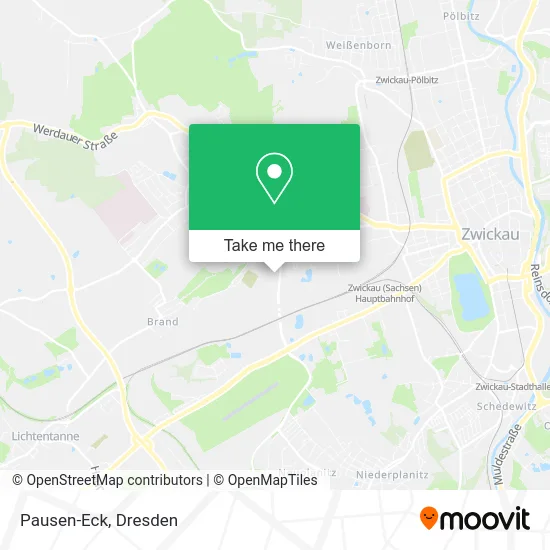 Карта Pausen-Eck