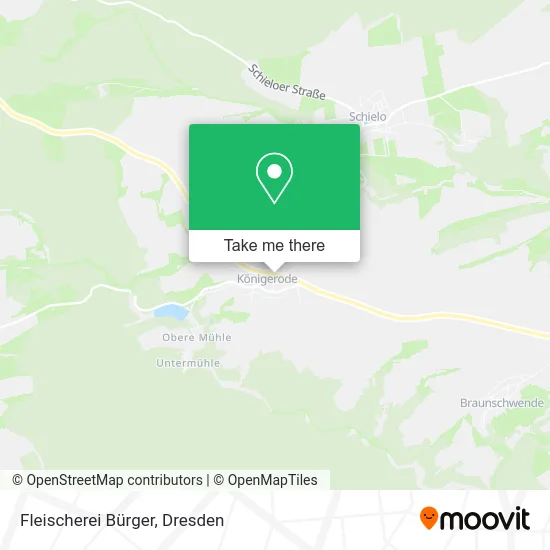 Карта Fleischerei Bürger