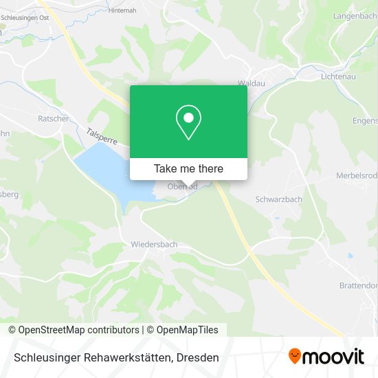 Карта Schleusinger Rehawerkstätten
