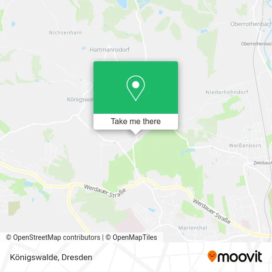 Карта Königswalde