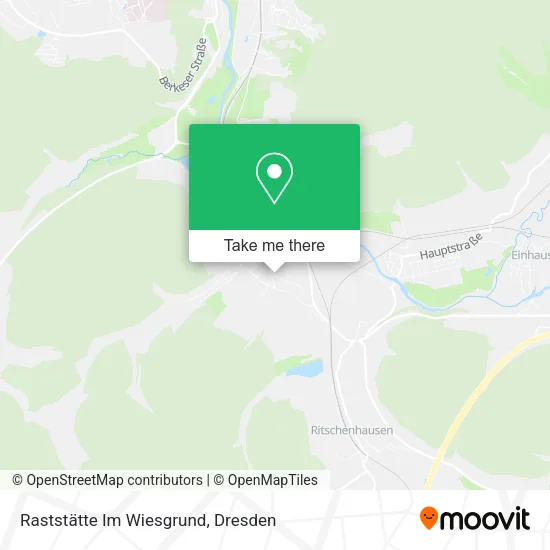 Карта Raststätte Im Wiesgrund