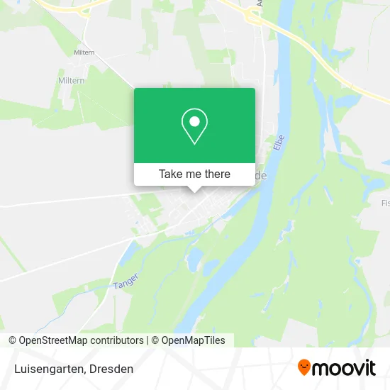 Карта Luisengarten