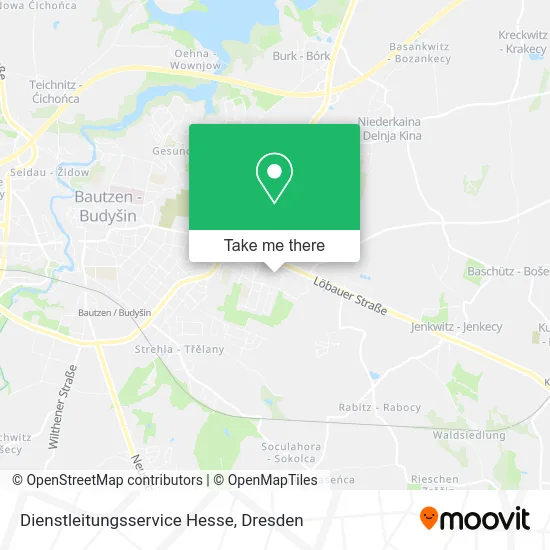 Карта Dienstleitungsservice Hesse