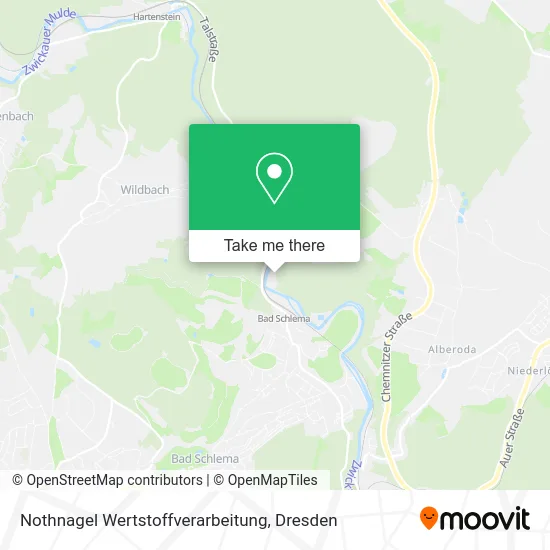 Карта Nothnagel Wertstoffverarbeitung