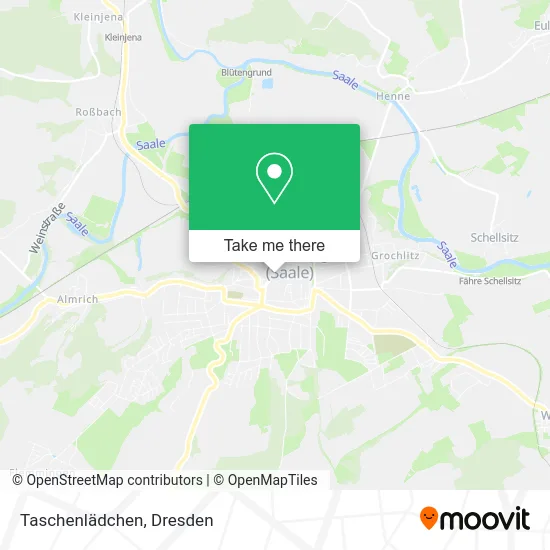 Карта Taschenlädchen