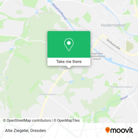 Карта Alte Ziegelei