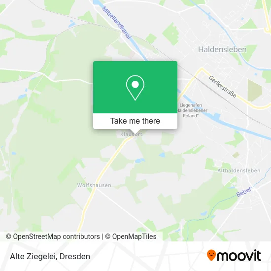 Карта Alte Ziegelei