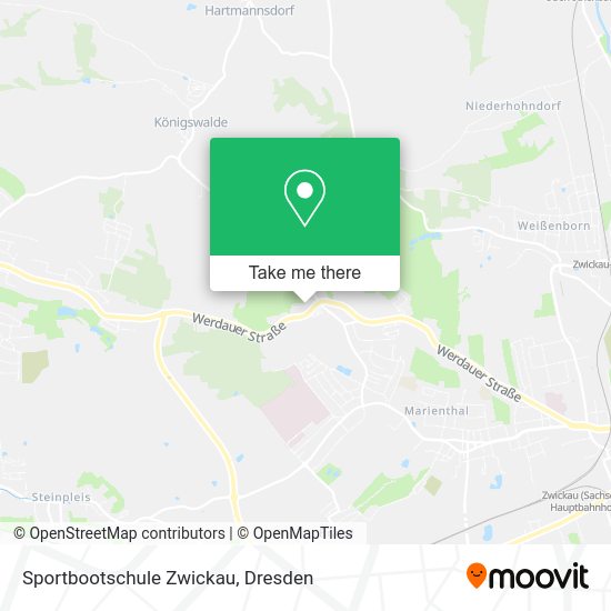 Карта Sportbootschule Zwickau