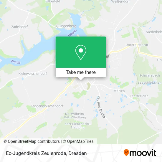 Карта Ec-Jugendkreis Zeulenroda