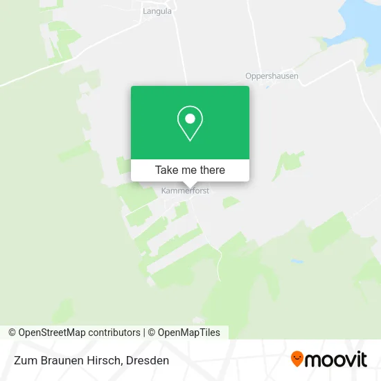 Карта Zum Braunen Hirsch