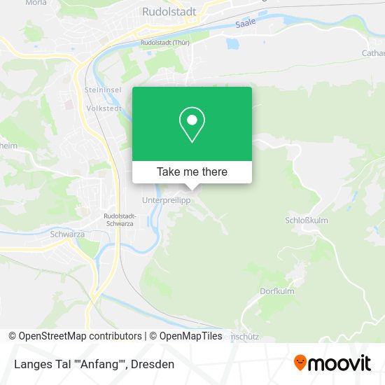 Карта Langes Tal ""Anfang""