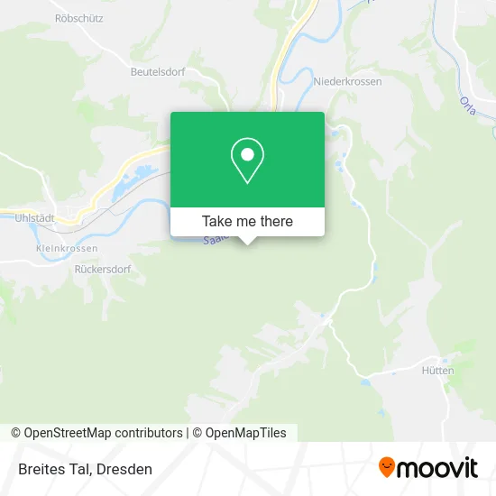 Карта Breites Tal