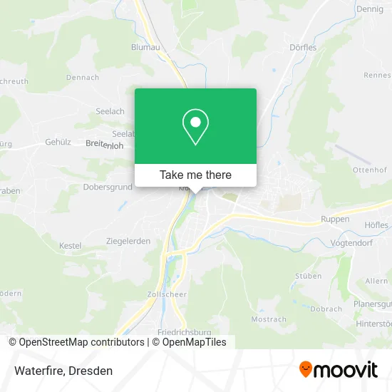 Карта Waterfire