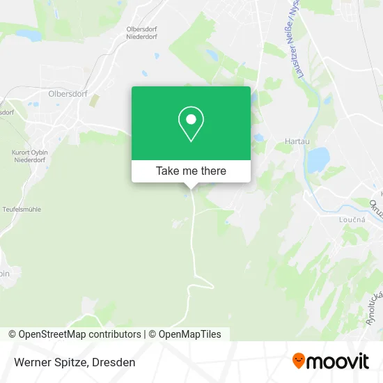 Карта Werner Spitze