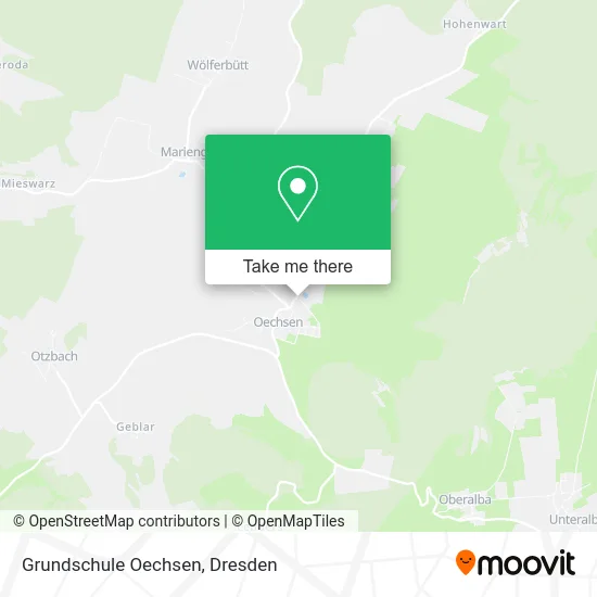 Карта Grundschule Oechsen