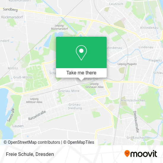 Карта Freie Schule