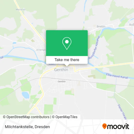 Карта Milchtankstelle