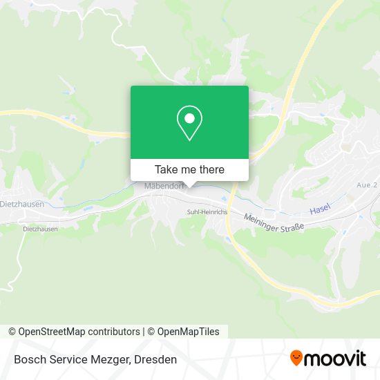 Карта Bosch Service Mezger