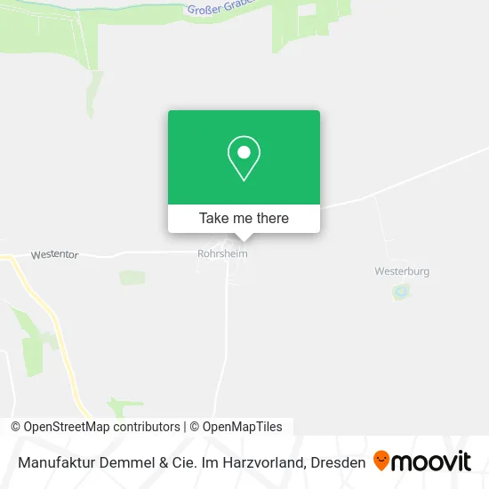 Карта Manufaktur Demmel & Cie. Im Harzvorland